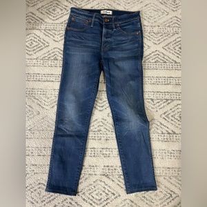 Madewell // high rise skinny jeans
